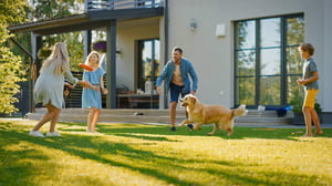 family_on_lawn