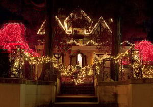 meridian idaho holiday lights installation with senske services