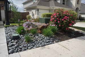 photo of landscaped lawn in Fayetteville